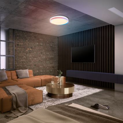Osram - LED RGBW Candeeiro de tecto regulável SMART+ MAGIC LED/38W/230V diâmetro 49 cm branco 2700-6500K Wi-Fi