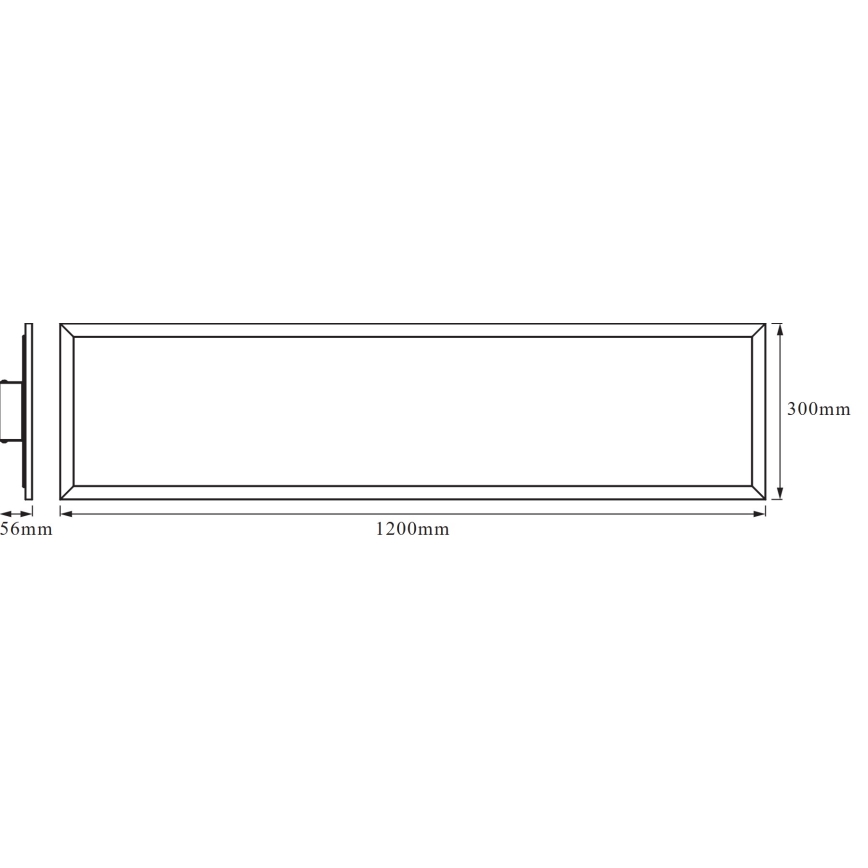 Osram - Candeeiro de tecto LED RGBW dimerizável SMART+ PLANON LED/36W/230V 120x30 cm Wi-Fi