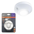 Osram - Luminária LED de orientação com sensor NIGHTLUX LED/2W/3xAA branca