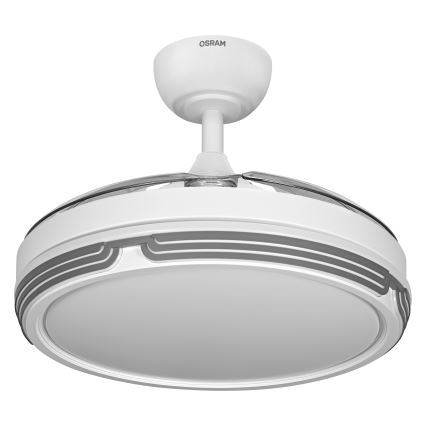 Osram - Luminária de teto LED regulável com ventilador LEVECHE LED/36W/230V 3000/4000/6500K + controlo remoto