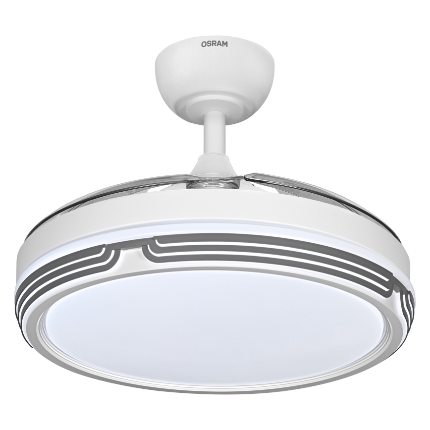 Osram - Luminária de teto LED regulável com ventilador LEVECHE LED/36W/230V 3000/4000/6500K + controlo remoto