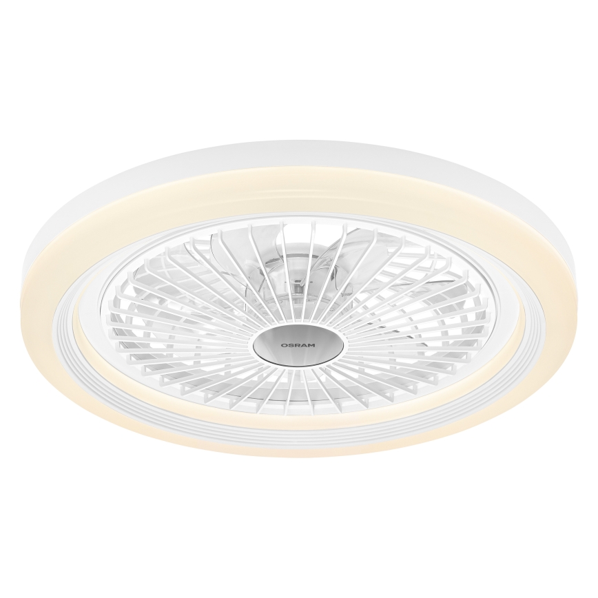 Osram - Luminária de teto LED regulável com ventilador SOLANO LED/26W/230V 3000/4000/6500K + comando remoto