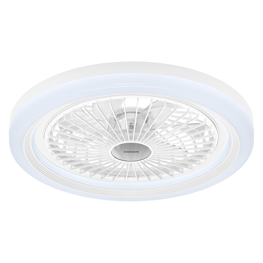 Osram - Luminária de teto LED regulável com ventilador SOLANO LED/26W/230V 3000/4000/6500K + comando remoto