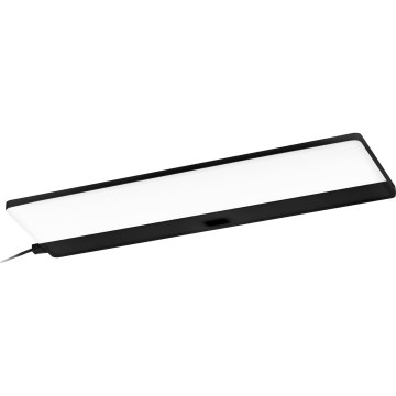 Osram - Luminária LED dimerizável para instalação sob armário com sensor de movimento UNDERCABINET LED/5W/230V 3000/4000/6500K 10x30 cm preta