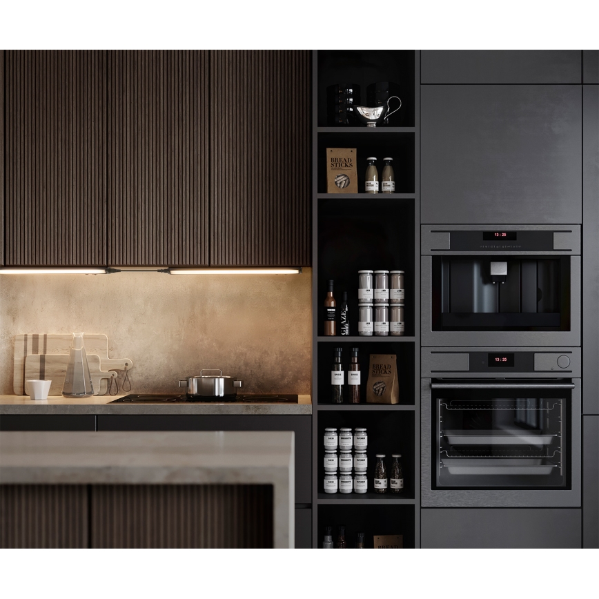 Osram - Candeeiro LED dimerizável para instalação sob armário LINEAR TURN LED/10W/230V 3000/4000/6500K 55 cm preto