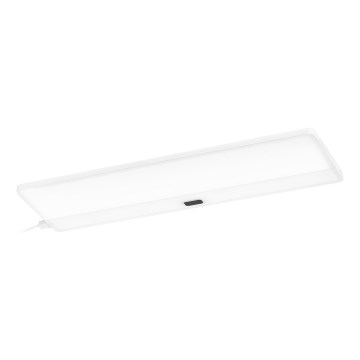 Osram - Luminária LED dimerizável para instalação sob armários com sensor de movimento UNDERCABINET LED/5W/230V 3000/4000/6500K 10x30 cm branca