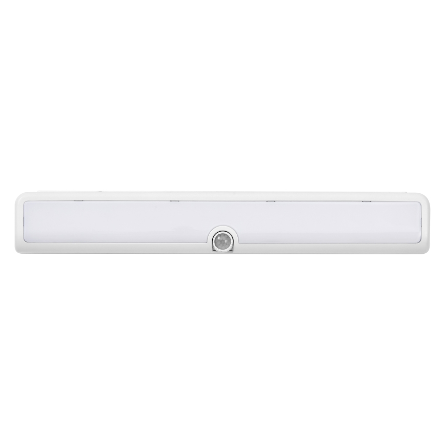 Osram - Luminária LED dimerizável para montagem sob móveis com sensor de movimento e de crepúsculo LINEAR LED/3,8W/5V/3xAA 3000K 30 cm branca