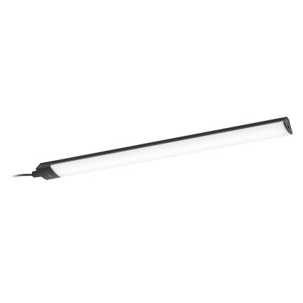 Osram - Luminária LED dimerizável para instalação sob armário com sensor de movimento LINEAR ANGLE LED/5W/230V 3000/4000/6500K 35 cm preta