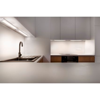 Osram - Luminária LED dimerizável para instalação sob armário com sensor de movimento LINEAR EDGE LED/8W/230V 3000/4000/6500K 50 cm branca