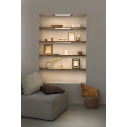 Osram - Luminária LED dimerizável para instalar sob armários com sensor de movimento UNDERCABINET LED/7,5W/230V 3000/4000/6500K 20x30 cm branca