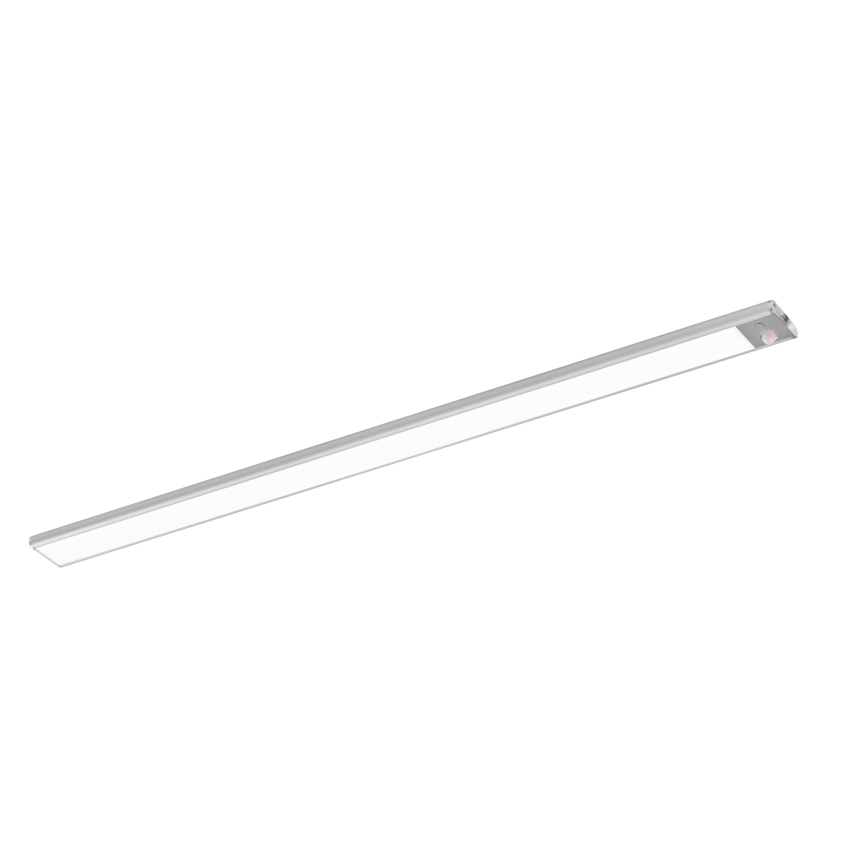 Osram - Luminária LED sob armário com sensor de movimento e sensor crepuscular LINEAR LED/4W/3,7V 1500 mAh 3000/4000/6500K 60 cm cinzenta