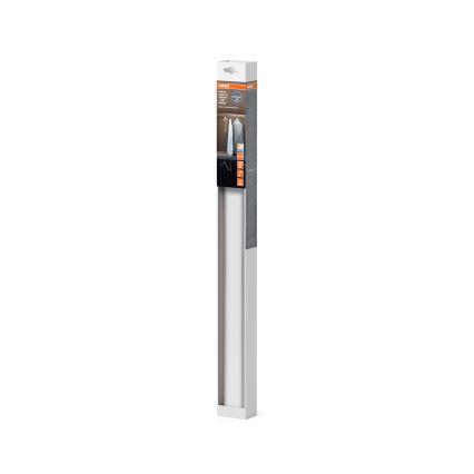 Osram - Luminária LED sob armário com sensor de movimento e sensor crepuscular LINEAR LED/4W/3,7V 1500 mAh 3000/4000/6500K 60 cm cinzenta