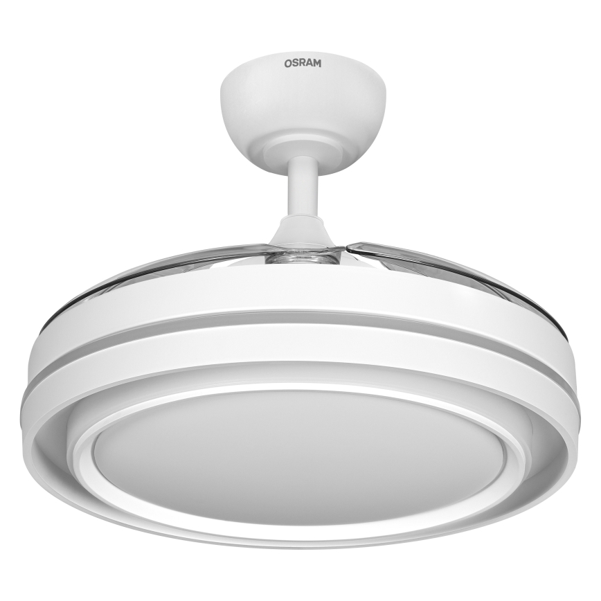 Osram - Candeeiro de teto LED dimerizável com ventilador PONIENTE LED/36W/230V 3000/4000/6500K + comando remoto