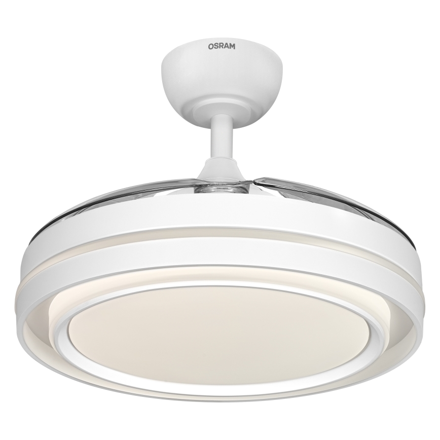 Osram - Candeeiro de teto LED dimerizável com ventilador PONIENTE LED/36W/230V 3000/4000/6500K + comando remoto