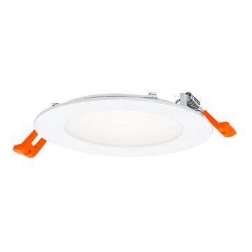 Osram - Luminária LED SLIM embutida, 8W, 230V, 6500K, Ø 12 cm