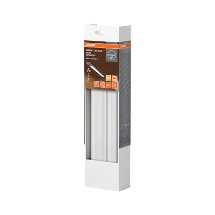 Osram - Luminária LED dimerizável para instalação sob armário com sensor de movimento CABINET LED/11W/230V 3000K 30 cm branca