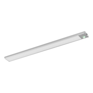 Osram - Luminária LED sob armário com sensor de movimento e crepúsculo LINEAR LED/3,2W/3,7V 500 mAh 3000/4000/6500K 40 cm cinzenta