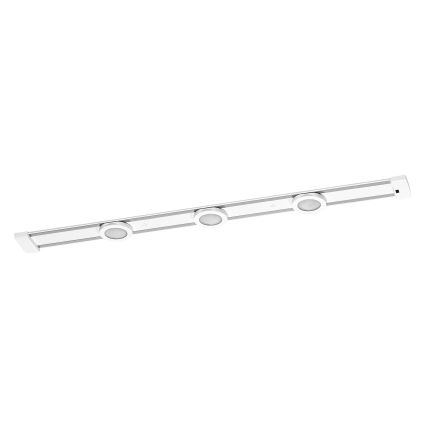 Osram - Luminária LED dimerizável para montagem sob armário com sensor de movimento LINEAR MAGNET LED/9,5W/230V 4000K 60 cm branca