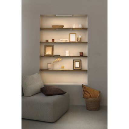 Osram - Luminária LED dimerizável para instalação sob armários com sensor de movimento UNDERCABINET LED/5W/230V 3000/4000/6500K 10x30 cm branca