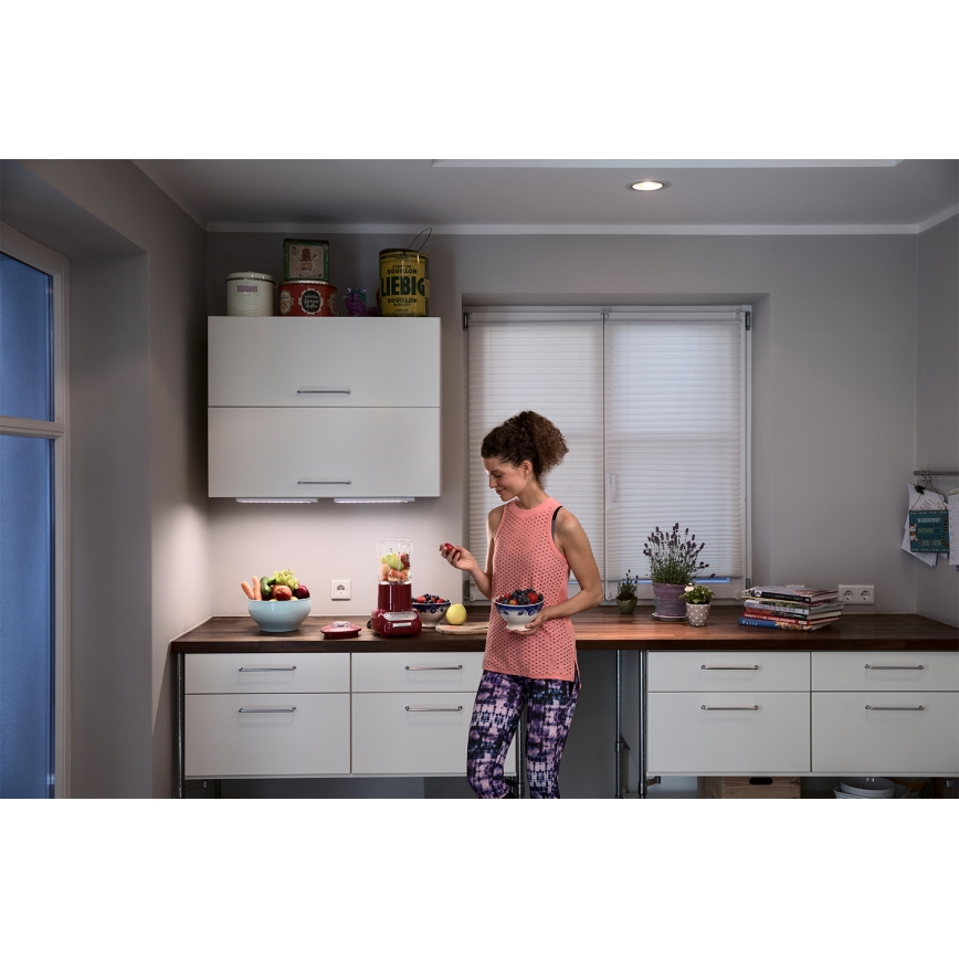 Osram - Luminária LED sob armário LINEAR LED/10W/230V 3000K 55,7 cm prateada