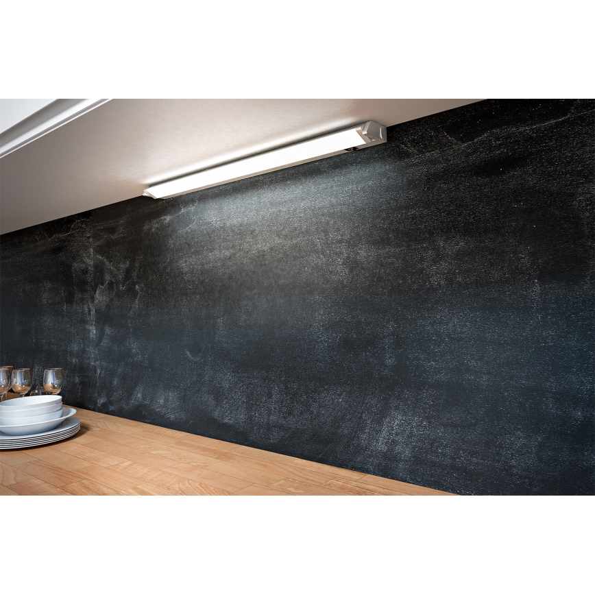 Osram - Luminária LED sob armário LINEAR LED/6W/230V 3000K 35,7 cm prateada