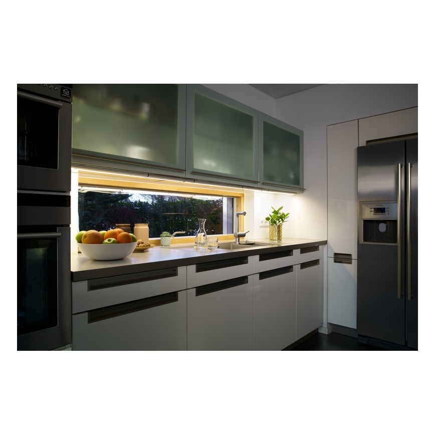 Osram - Luminária LED sob o armário com sensor FLAT LED/12W/230V 3000K