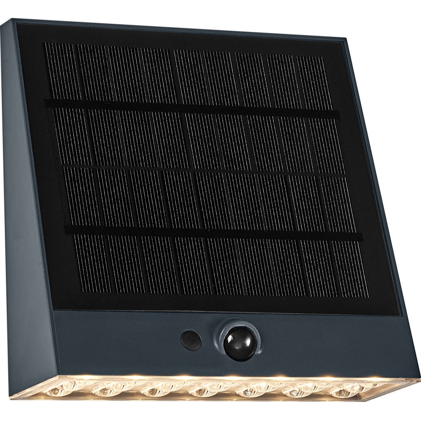 Osram - Aplique de parede solar LED com sensor ENDURA STYLE LED/10,2W/4,2V 2000 mAh IP54 antracite