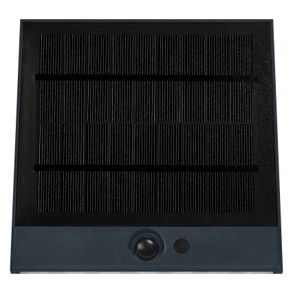 Osram - Aplique de parede solar LED com sensor ENDURA STYLE LED/10,2W/4,2V 2000 mAh IP54 antracite