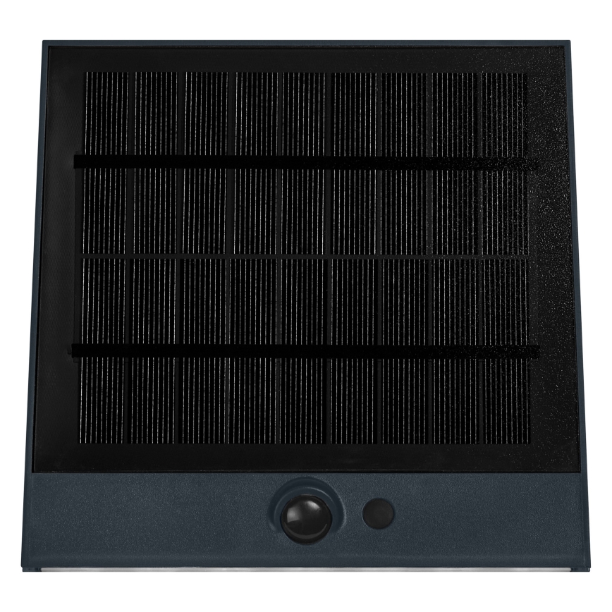 Osram - Aplique de parede solar LED com sensor ENDURA STYLE LED/10,2W/4,2V 2000 mAh IP54 antracite