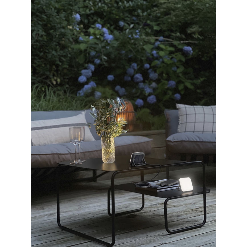 Osram - Luminária LED solar portátil NIGHTLUX LED/2W/5V IP54 cinzenta