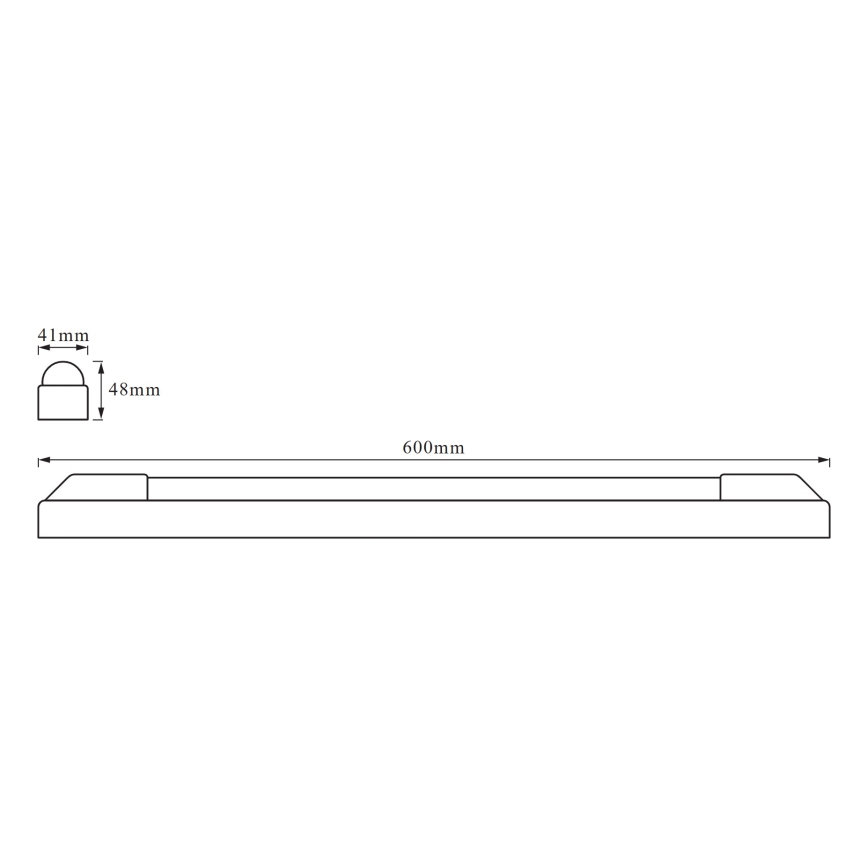 Osram - Luminária LED sub-armário POWER BATTEN LED/12W/230V 3000K 60 cm branca