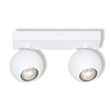 Osram - Luminária spot SPOT SPHERAL 2xGU10/6W/230V branca