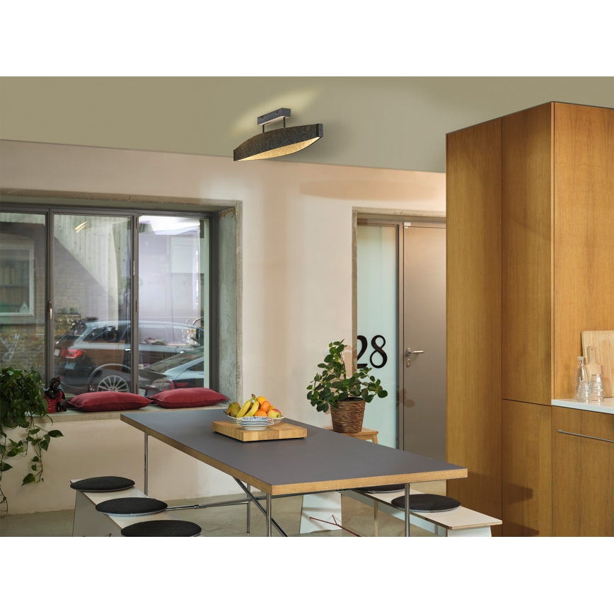 Osram - Lustre LED de teto de montagem superficial DECOR FLAT LED/23W/230V cinzento