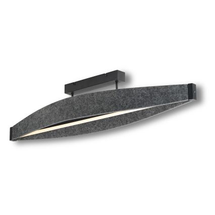 Osram - Lustre LED de teto de montagem superficial DECOR FLAT LED/23W/230V cinzento