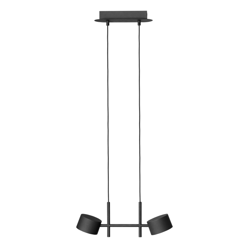 Osram - Lustre LED dimerizável suspenso por cabo DECOR KYOTO 2xLED/10W/230V CRI 90 preto