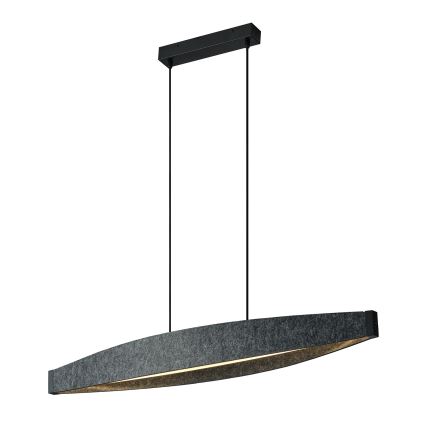 Osram - Lustre LED pendente com cabo DECOR FLAT LED/23W/230V cinzento