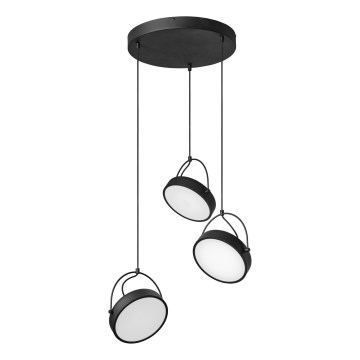 Osram - Lustre LED suspenso com cabo DECOR PUCK 3xLED/12W/230V CRI 90 preto