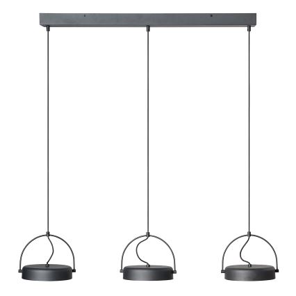 Osram - Lustre LED suspenso por cabo DECOR PUCK 3xLED/12W/230V CRI 90 preto