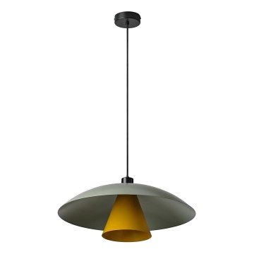 Osram - Lustre suspenso com cabo DECOR FLYING MUSHROOM 1xE27/25W/230V diâmetro 50 cm verde