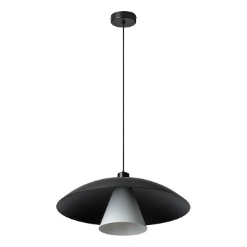 Osram - Lustre suspenso por cabo DECOR FLYING MUSHROOM 1xE27/25W/230V diâmetro 50 cm preto