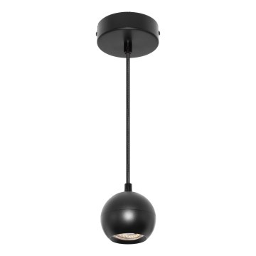 Osram - Lustre suspenso por cabo SPOT SPHERAL 1xGU10/6W/230V preto