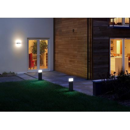 Osram - Luz de parede LED de exterior ENDURA LED/13W/230V preto antigo IP44