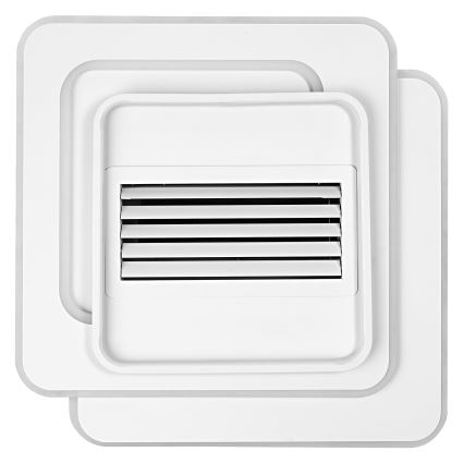 Osram - Candeeiro de teto LED dimerizável com ventilador LED/55W/230V 3000-6500K branco + comando remoto