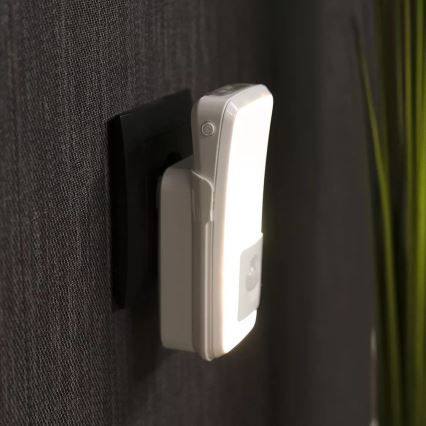 Osram - Luz noturna LED para tomada com sensor LUNETTA LED/2W/230V