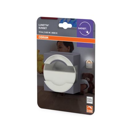 Osram - Luz noturna LED regulável LUNETTA LED/0,65W/230V