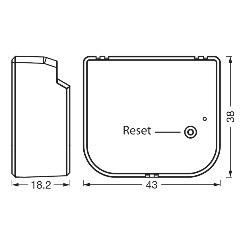 Osram - Módulo de comutação para interruptor de persianas, estores e cortinas SMART+ 230V Wi-Fi