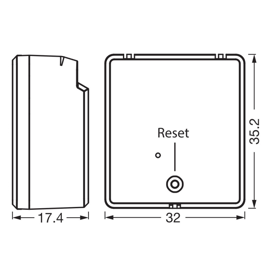 Osram - Módulo para interruptor de 1 botão SMART+ 230V Wi-Fi