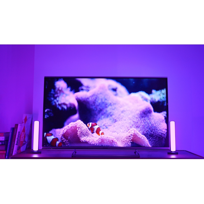 Osram - Pack com 2x Lâmpadas de Mesa LED RGBW Reguláveis MOOD LIGHT LED/4W/230V 2700-6500K Wi-Fi + comando remoto