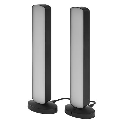 Osram - Pack com 2x Lâmpadas de Mesa LED RGBW Reguláveis MOOD LIGHT LED/4W/230V 2700-6500K Wi-Fi + comando remoto