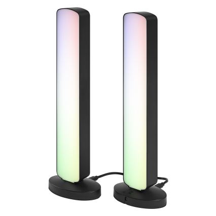 Osram - Pack com 2x Lâmpadas de Mesa LED RGBW Reguláveis MOOD LIGHT LED/4W/230V 2700-6500K Wi-Fi + comando remoto